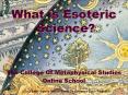 What is Esoteric Science? PowerPoint PPT Presentation