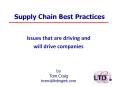 Supply Chain Best Practices PowerPoint PPT Presentation