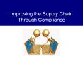 Improving the Supply Chain Through Compliance PowerPoint PPT Presentation
