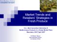 Market Trends and Retailers PowerPoint PPT Presentation