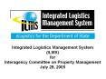 Integrated Logistics Management System PowerPoint PPT Presentation