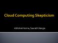 Cloud Computing Skepticism PowerPoint PPT Presentation