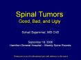 Spinal Metastases PowerPoint PPT Presentation