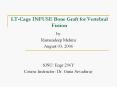 LT-Cage INFUSE Bone Graft for Vertebral Fusion PowerPoint PPT Presentation
