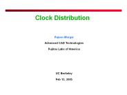 Clock Distribution