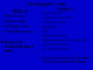 Radiographic Lines