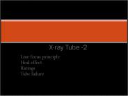 X-ray Tube -2