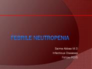 FEBRILE NEUTROPENIA