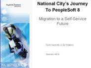 National City’s Journey To PeopleSoft 8