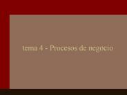tema 4 - Procesos de negocio