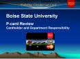 WellsOne Commercial Card Boise State University P-card PowerPoint PPT Presentation
