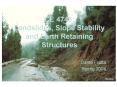 CE 4745: Landslides, Slope Stability and Earth Retaining Structures PowerPoint PPT Presentation