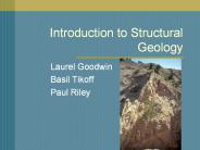 Introduction to Structural Geology