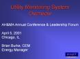 Utility Monitoring System Overview PowerPoint PPT Presentation