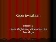 Kepariwisataan