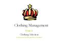 Clothing Management PowerPoint PPT Presentation