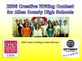 2006 Creative Writing Contest PowerPoint PPT Presentation