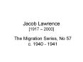 Jacob Lawrence [1917  PowerPoint PPT Presentation