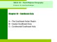 Chapter 10 – Southeast Asia PowerPoint PPT Presentation
