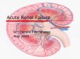 Acute Renal Failure PowerPoint PPT Presentation