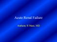 Acute Renal Failure PowerPoint PPT Presentation