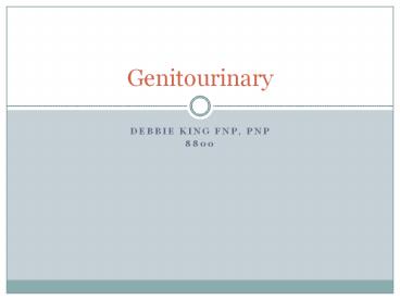 Debbie King FNP, PNP