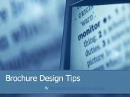 Brochure Design Tips
