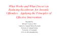 What Works and What Doesn’t in Reducing Recidivism for Juvenile Offenders: Applying the Principles of Effective Intervention PowerPoint PPT Presentation