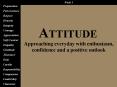 Attitude PowerPoint PPT Presentation