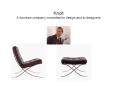 Knoll A furniture company committed to design and to designers PowerPoint PPT Presentation