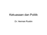 Kekuasaan dan Politik