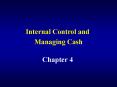 Internal Control and Managing Cash PowerPoint PPT Presentation