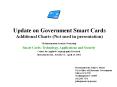 Update on Government Smart Cards Additional Charts (Not used in presentation) PowerPoint PPT Presentation