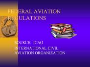 FEDERAL AVIATION REGULATIONS