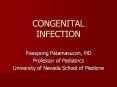 CONGENITAL INFECTION PowerPoint PPT Presentation