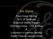 Six Sigma