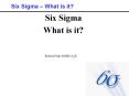 Six Sigma PowerPoint PPT Presentation