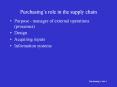Purchasing’s role 1 PowerPoint PPT Presentation