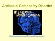 Antisocial Personality Disorder