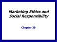 Marketing Ethics and Social Responsibility PowerPoint PPT Presentation