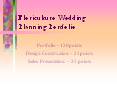 Floriculture Wedding Planning Portfolio PowerPoint PPT Presentation