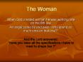 The Woman PowerPoint PPT Presentation