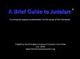 A Brief Guide to Judaism PowerPoint PPT Presentation