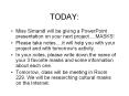 TODAY PowerPoint PPT Presentation