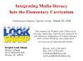 The mission of Project Look Sharp is to provide materials, training and support for the effective integration of media literacy with critical thinking into classroom curricula at all educational levels. PowerPoint PPT Presentation
