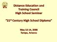 Distance Education and PowerPoint PPT Presentation