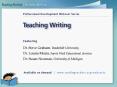Teaching Writing PowerPoint PPT Presentation