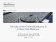 The role of the Chemical Industry in Critical Raw Materials PowerPoint PPT Presentation