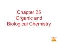 Chapter 25 Organic and Biological Chemistry PowerPoint PPT Presentation