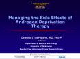 Managing the Side Effects of Androgen Deprivation Therapy PowerPoint PPT Presentation